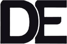 DE logosu