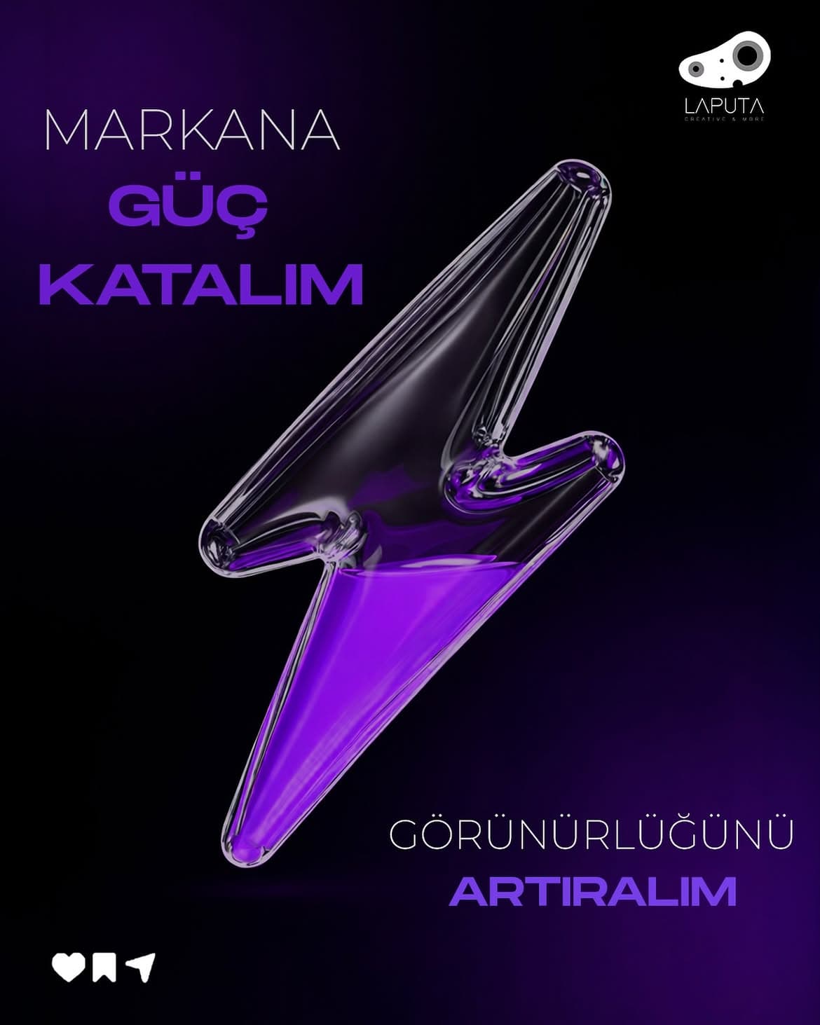 Markana Güç Katalım: Laputa Creative key visual çalışması