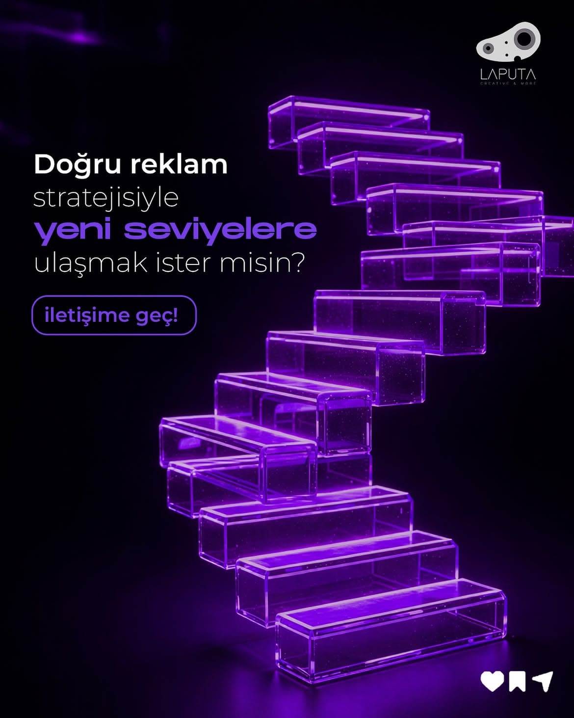 Yeni Seviyelere: Laputa Creative reklam stratejisi çalışması